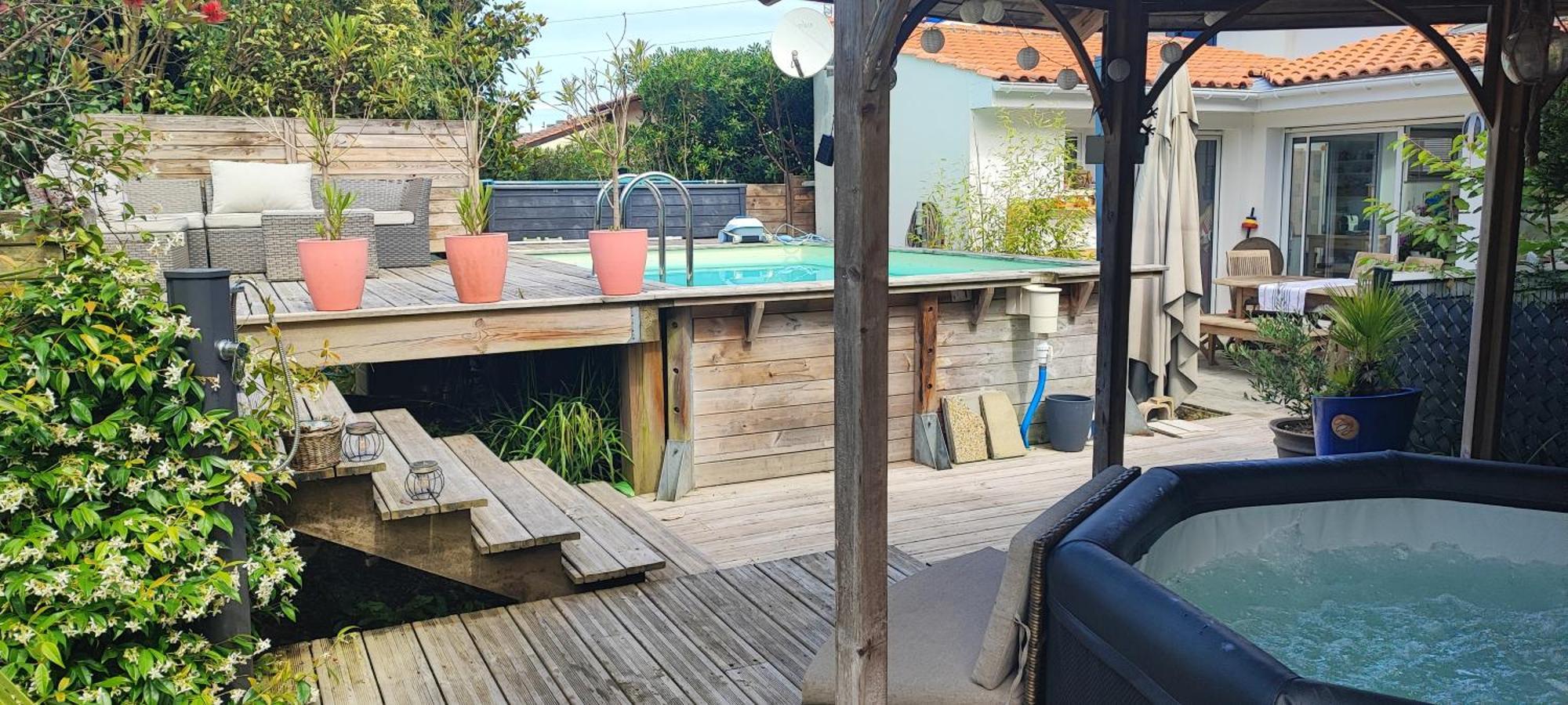 Maison Jean De Luz 6 Personnes Piscine Et Jacuzzi